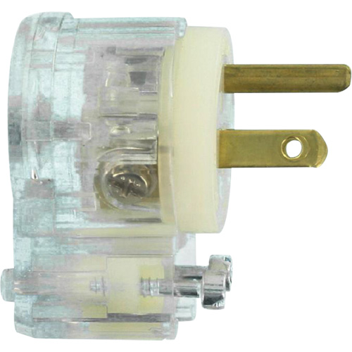 Angled Hospital Grade Extension Plug, Nylon, 15 Amps, 125 V Brunswick Fyr & Safety