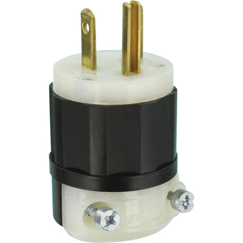 Hospital Grade Extension Plug, Nylon, 20 Amps, 125 V Brunswick Fyr & Safety