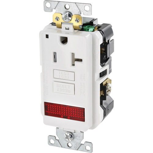 SmartlockPro&reg; Extra Heavy-Duty Self-Test GFCI Receptacle Brunswick Fyr & Safety