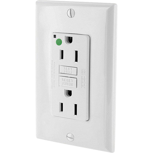 SmartlockPro&reg; Extra Heavy-Duty Self-Test GFCI Receptacle Brunswick Fyr & Safety