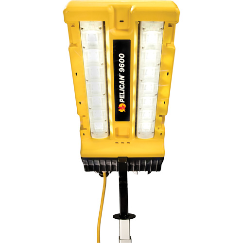 Syst&egrave;me avec t&ecirc;te d'&eacute;clairage modulaire et support, DEL, 24 W, 3000 lumens, Boîtier en Aluminium Brunswick Fyr & Safety