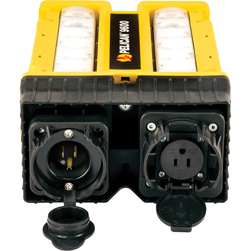 Syst&egrave;me avec t&ecirc;te d'&eacute;clairage modulaire et support, DEL, 24 W, 3000 lumens, Boîtier en Aluminium Brunswick Fyr & Safety