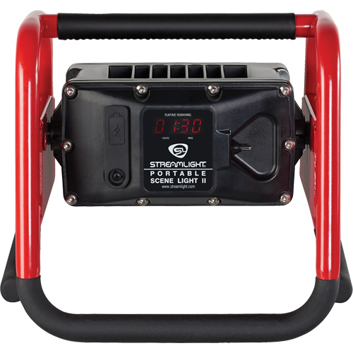 Rechargeable Portable Scene Light II, LED, 10000 Lumens, Plastic Housing Brunswick Fyr & Safety
