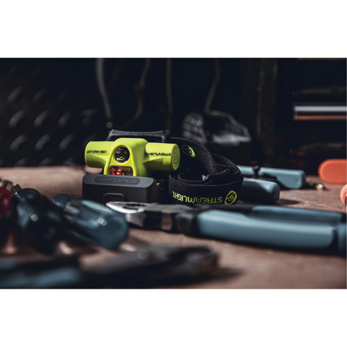 Lampe frontale &agrave; s&eacute;curit&eacute; intrins&egrave;que HAZ-LO USB, DEL, 250 lumens, 7 hres de fonctionnement, piles Rechargeable Brunswick Fyr & Safety