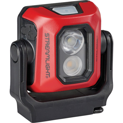 Lampe de travail multifonctionnelle ultra compacte Syclone, DEL, 400 lumens, Boîtier en Plastique Brunswick Fyr & Safety
