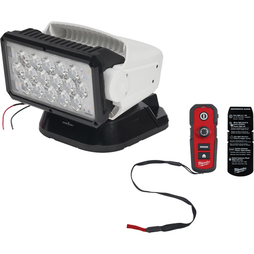 Utility Remote Control Search Light, LED, 4250 Lumens Brunswick Fyr & Safety