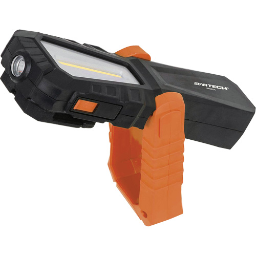 Rechargeable COB Work Light with Magnetic Pivot Base, LED, 240 Lumens, Plastic Housing Brunswick Fyr & Safety