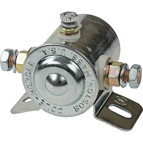 Relais sol&eacute;noide continu mis &agrave; la terre, Mini disjoncteur, 12 V Brunswick Fyr & Safety