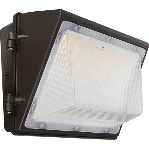 Non-Cutoff Wall Pack, LED, 120 - 277 V, 75 - 110 W, 9.33" H x 6.65" W x 14.5" D Brunswick Fyr & Safety