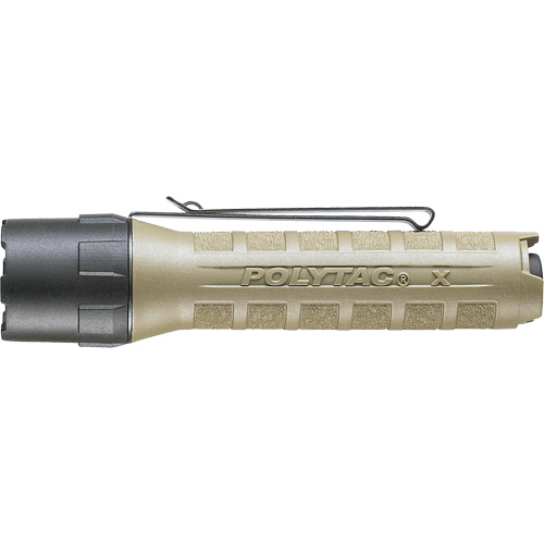 Polytac&reg; X Flashlight, LED, 600 Lumens, CR123A Batteries Brunswick Fyr & Safety