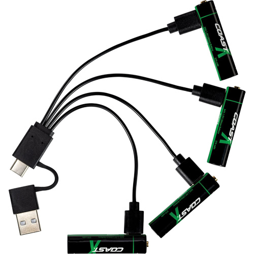 Zithion-X&reg; AAA Rechargeable Batteries Brunswick Fyr & Safety