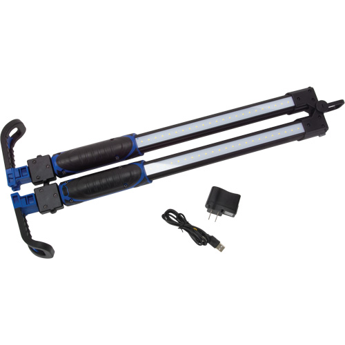 Foldable Underhood Work Light, Hook, Rechargeable, 1400 Lumens Brunswick Fyr & Safety