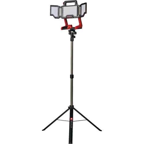 Lampe de travail &agrave; DEL professionnelle &agrave; panneaux pliants lumens sans fil 18V sur tr&eacute;pied, DEL, 3600 lumens Brunswick Fyr & Safety