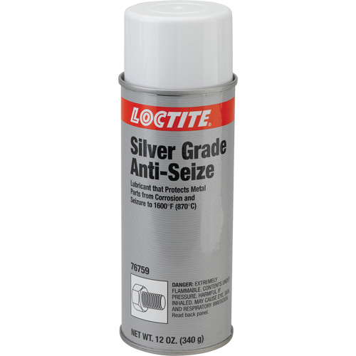 Silver Grade Anti-Seize, Aerosol Can, 1600°F (871°C) Max. Temp. Brunswick Fyr & Safety