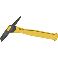 Plastic Handle Chipping Hammers, 11-7/8", 20 oz. Head, Steel 380-1865 | Brunswick Fyr & Safety