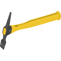 Plastic Handle Chipping Hammers, 11-7/8", 16  oz Head, Steel 380-1880 | Brunswick Fyr & Safety