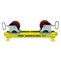 Adjust-A-Rolls&reg; Stand, 1000 lbs. Load Capacity, 36" Pipe Capacity Brunswick Fyr & Safety