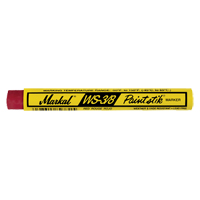 WS-3/8 Paintstik&reg; Paint Marker, Solid Stick, Red Brunswick Fyr & Safety