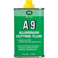 Liquides de coupe A-9 pour l'aluminium, Bouteille Brunswick Fyr & Safety