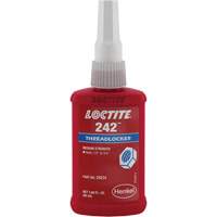 Threadlocker 242 , Blue, Medium, 50 ml, Bottle Brunswick Fyr & Safety