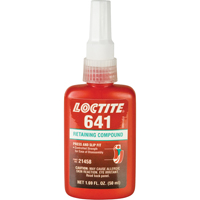 Retaining Compound 641 Controlled Strength, 10 ml, Bottle, Yellow AC355 | Brunswick Fyr & Safety
