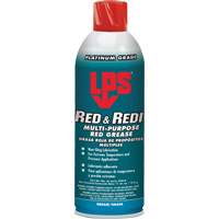 Red & Redi Multi-Purpose Red Grease, 16 oz., Aerosol Can AA873 | Brunswick Fyr & Safety