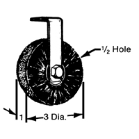 Flat, Round or Roto Brushes Brunswick Fyr & Safety