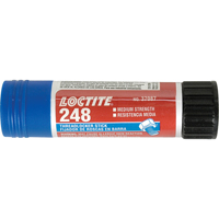 Quickstix Threadlocker 248 , Blue, Medium, 19 g, Stick Brunswick Fyr & Safety