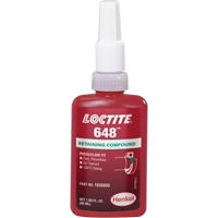 648™ High Strength/Rapid Cure Retaining Compounds, 50 ml, Bottle, Green AF077 | Brunswick Fyr & Safety