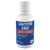 380™ Toughened Instant Adhesives, Black, Bottle, 453 g AF080 | Brunswick Fyr & Safety