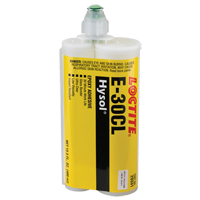 Adh&eacute;sif structurel pour le verre E-30CL, 200 ml, Cartouche double, Deux composants, Ultra clair Brunswick Fyr & Safety