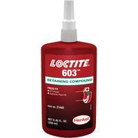 Loctite<sup>®</sup> 603 Retaining Compound, 250 ml, Bottle, Green AF308 | Brunswick Fyr & Safety