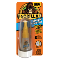 Super Glue Brush & Nozzle, 10 g, Bottle, Clear AF412 | Brunswick Fyr & Safety