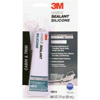 Marine Grade Silicone Sealant, 3 oz., Tube, Clear Brunswick Fyr & Safety