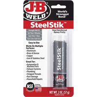 Colle &eacute;poxyde SteelStik, 2 oz, B&acirc;ton, Gris Brunswick Fyr & Safety