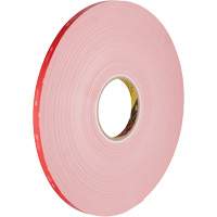 VHB Tape, 32.9 m (108') L x 12.7 mm (1/2") W, 62 mils, Acrylic Brunswick Fyr & Safety