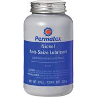 Nickel Anti-Seize Lubricant, Brush Top Can, 2400°F (1316°C) Max. Temp. Brunswick Fyr & Safety