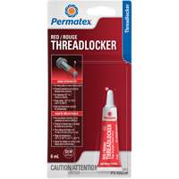Permanent Strength Threadlocker, Red, High, 6 ml, Tube Brunswick Fyr & Safety