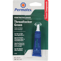 Penetrating Grade Threadlocker, Green, Medium, 6 ml, Tube Brunswick Fyr & Safety
