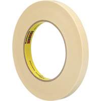 Scotch&reg; High-Performance Masking Tape 232, 12 mm (1/2") x 55 m (180'), Tan Brunswick Fyr & Safety