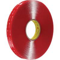Ruban VHB, 33 m (108') lo x 12 mm (1/2") la, 40 mils, Acrylique Brunswick Fyr & Safety
