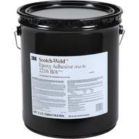 Scotch-Weld Adhesive, 5 gal., Pail, Two-Part, Grey Brunswick Fyr & Safety