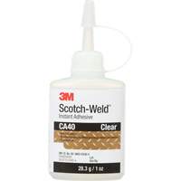 Adh&eacute;sif instantan&eacute;, 1 oz, Bouteille, Jaune Brunswick Fyr & Safety