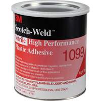 Plastic Adhesive, 1 gal., Can, Lavender AMB484 | Brunswick Fyr & Safety