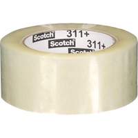 Scotch&reg; 311+ Box Sealing Tape, Acrylic Adhesive, 48 mm (1-22/25") x 100 m (328') Brunswick Fyr & Safety