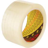 Scotch&reg; Box Sealing Tape 371, Hot Melt Adhesive, 1.9 mils, 48 mm (2") x 100 m (328') Brunswick Fyr & Safety