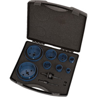 Electrician's Master Holesaw Kit, 12 Pieces Brunswick Fyr & Safety