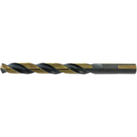 Foret de type Prentice M2 de premi&egrave;re qualit&eacute; noir et dor&eacute; Jet-Kut, 9/16", Acier rapide, Pointe de 135° Brunswick Fyr & Safety