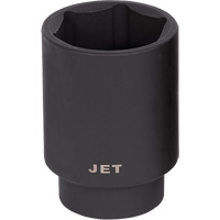 Socket, Impact, 1-11/16", 1/2" Drive, 6 Points, Deep Brunswick Fyr & Safety