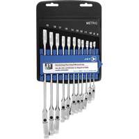 RCWS-11FM Metric Flex Head Ratchet Combination Wrench Set Brunswick Fyr & Safety